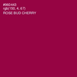#960443 - Rose Bud Cherry Color Image